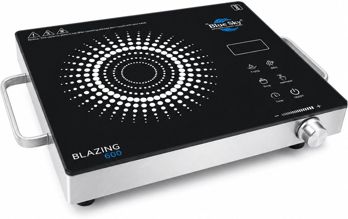 600 W Infrared Cooktop Touch Panel-image-1