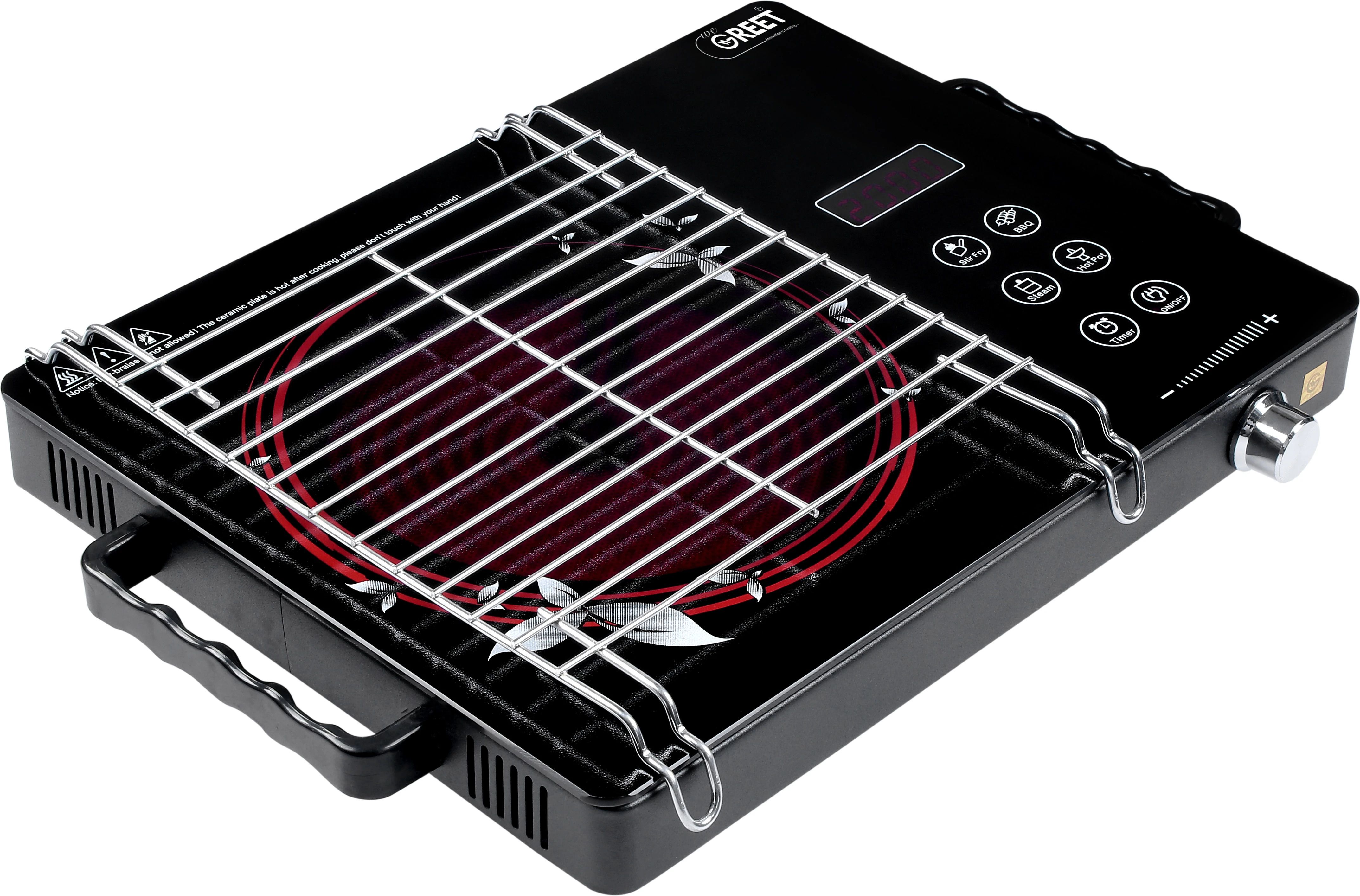 wegreet 2400 W Radiant Cooktop Touch Panel, Push Button, Jog Dial-picture-21