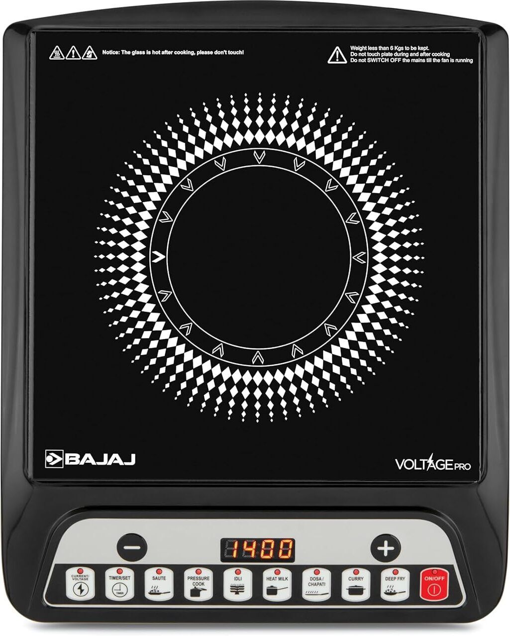 bajaj 1400 W Induction Cooktop Push Button-picture-26
