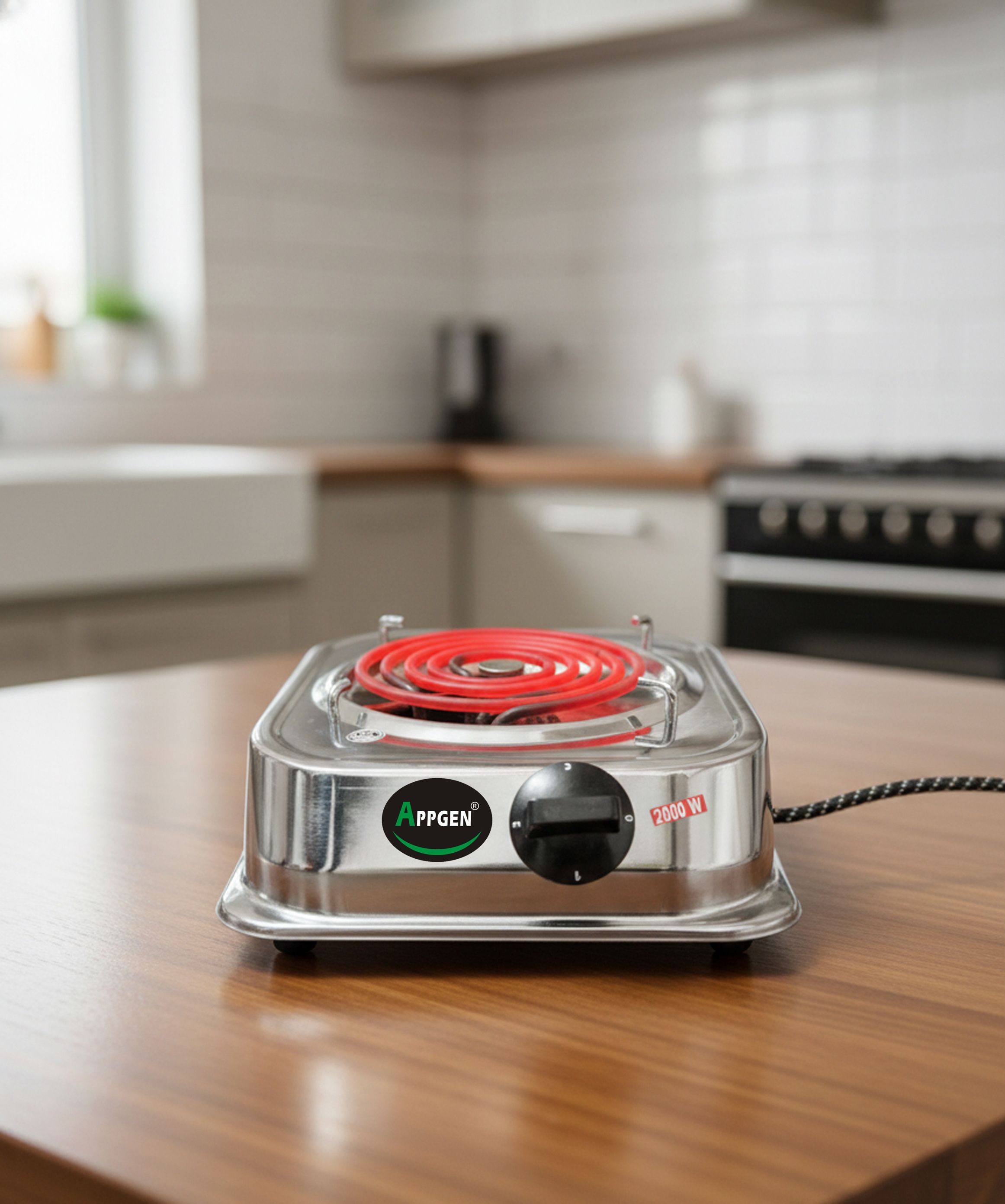 appgen MULTIPURPOSE 2000W SQUARE ELECTRIC KITCHEN COOKING HEATER AND ROOM HEATER Electric Cooking Heater-picture-22
