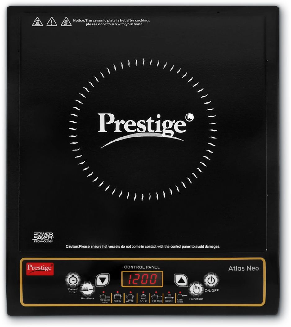 1200 W Induction Cooktop Push Button