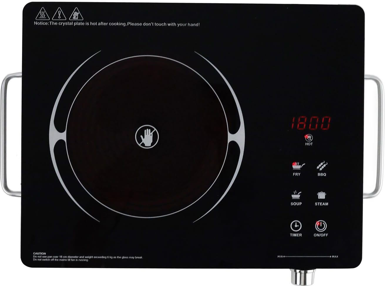 2200 W Infrared Cooktop Touch Panel-image-33