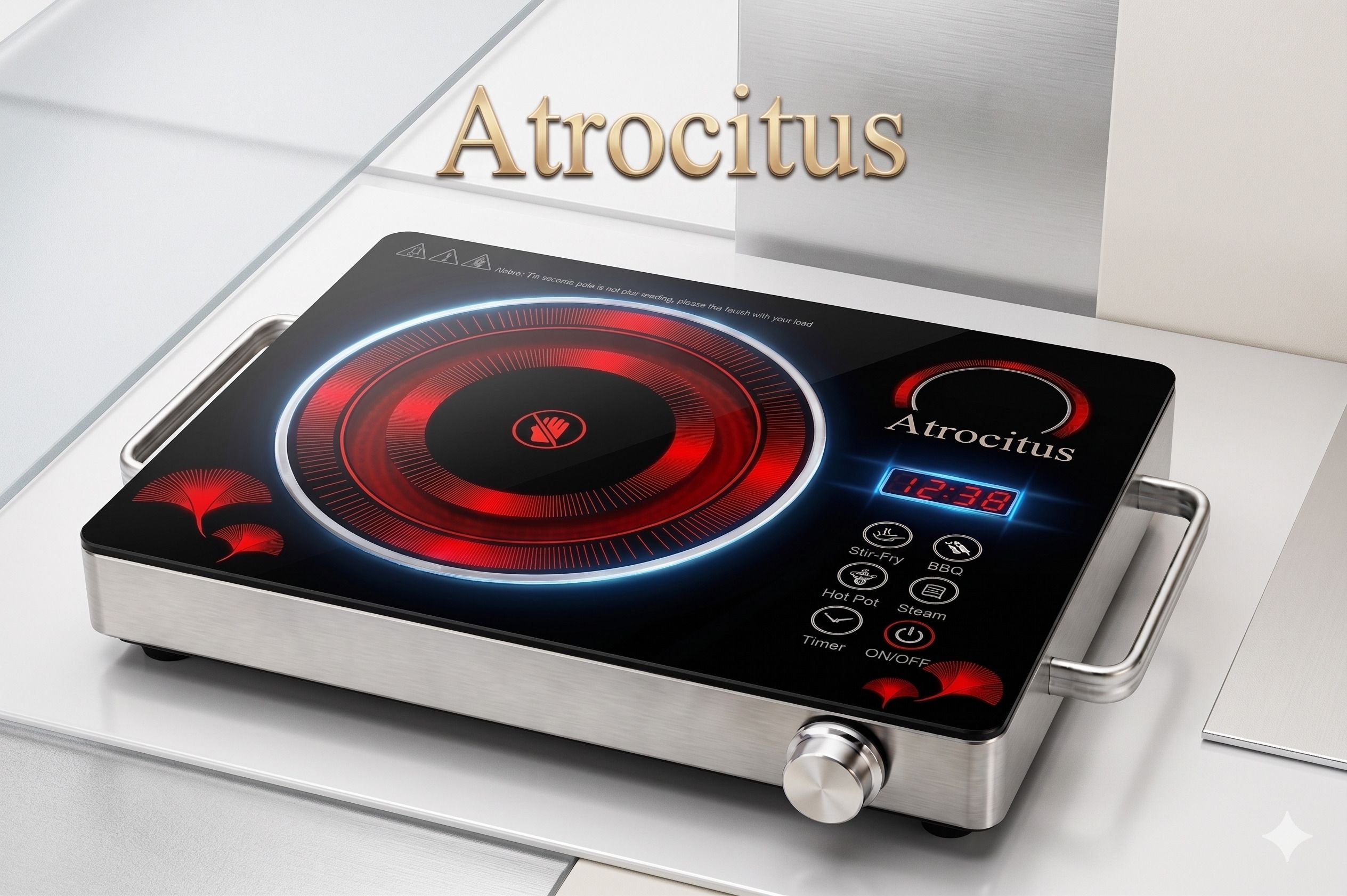 atrocitus 3500 W Infrared Cooktop Touch Panel-picture-15