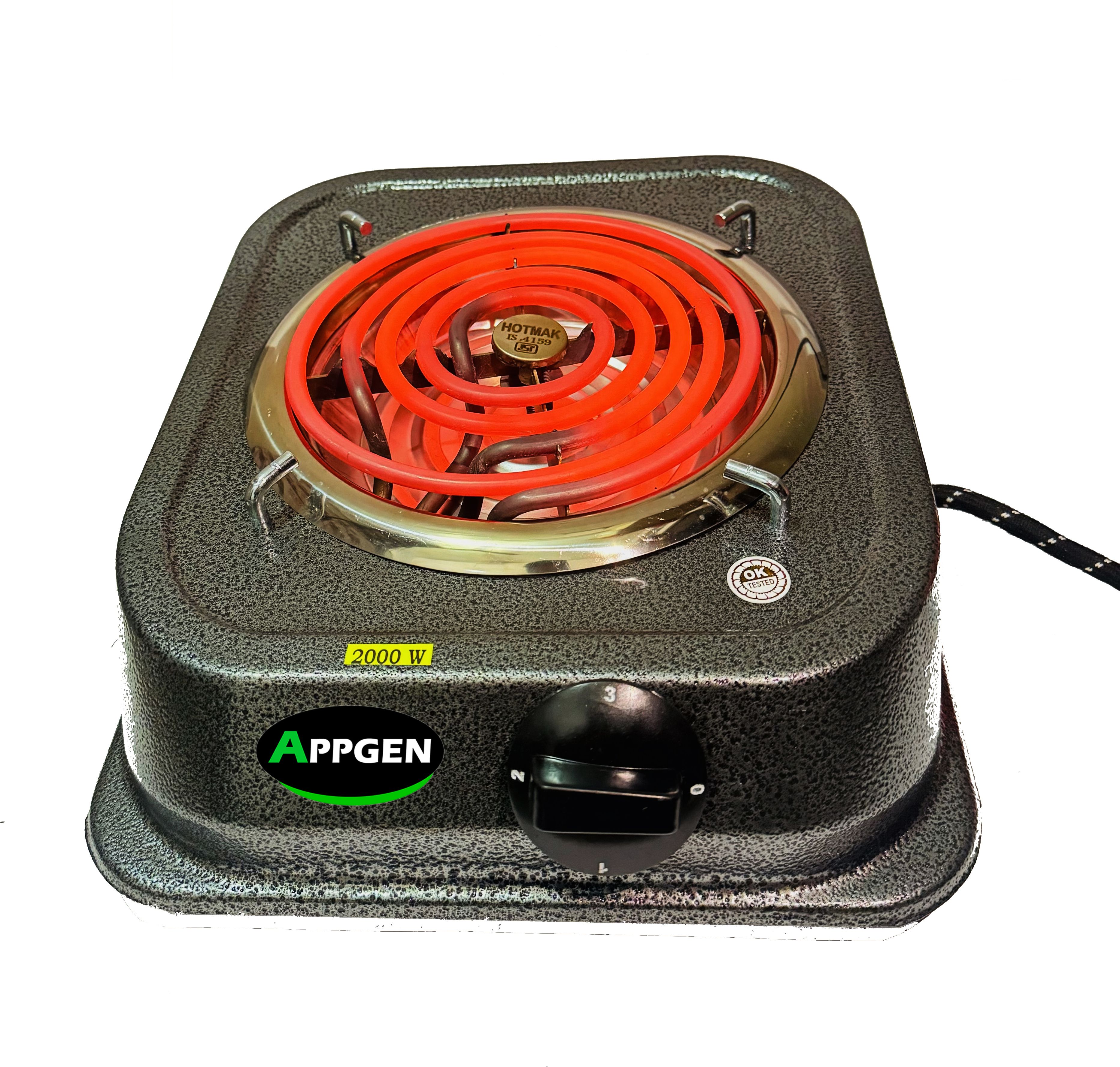 appgen 1250 W Radiant Cooktop Push Button-picture-16