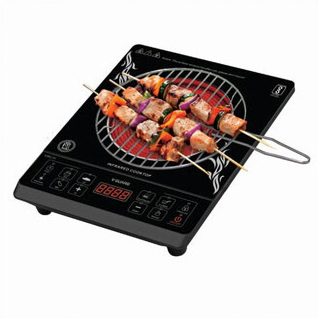 v-guard 2000 W Induction Cooktop Push Button image 1