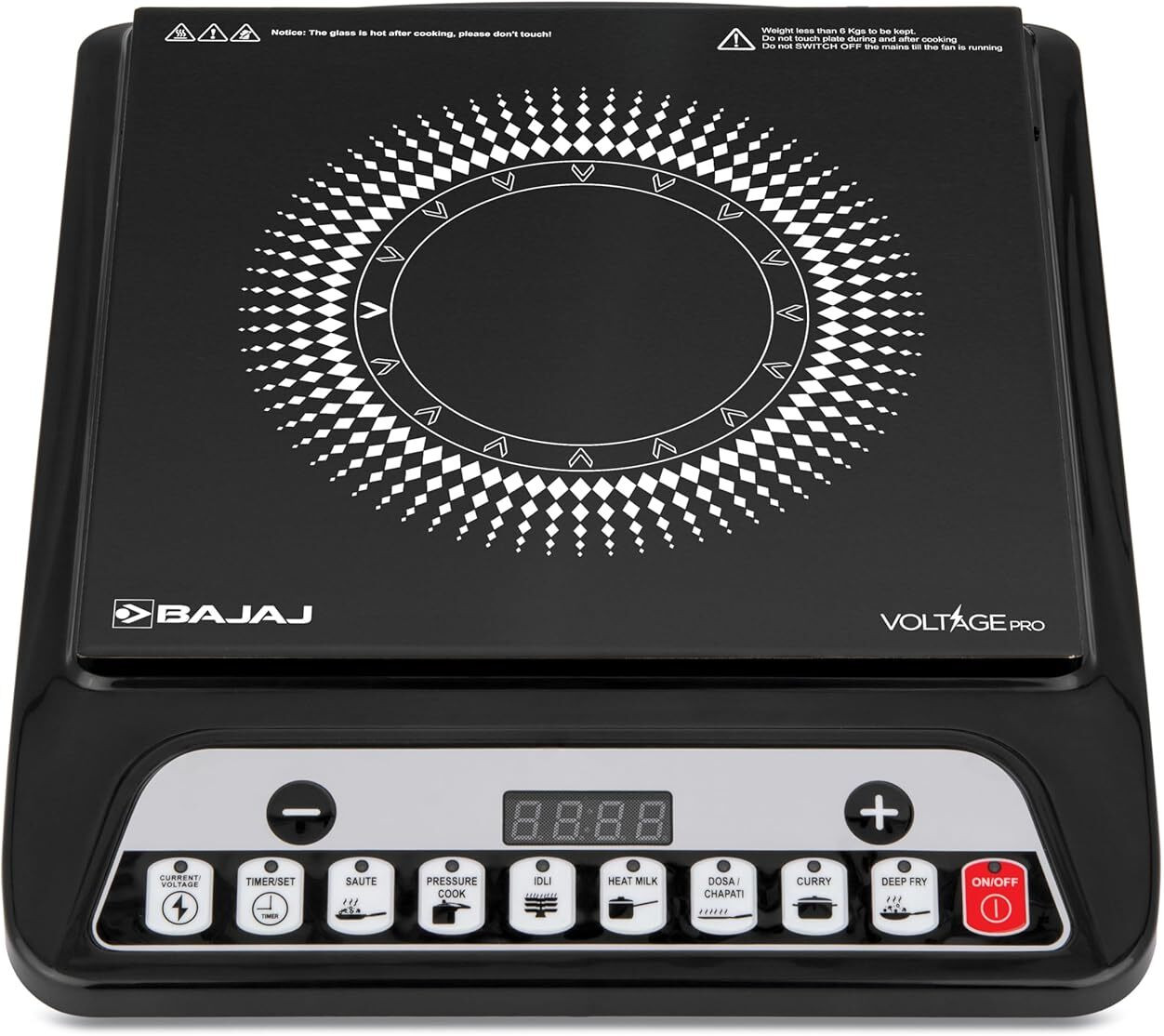 bajaj 1400 W Induction Cooktop Push Button image 1