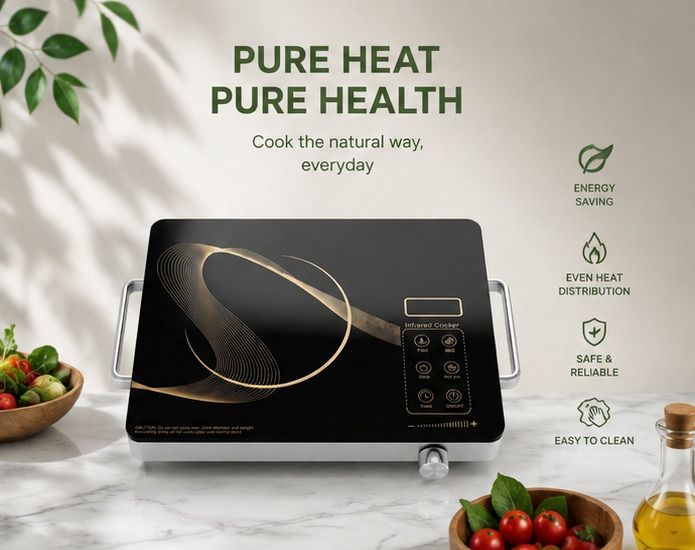 2000 W Infrared Cooktop Touch Panel-image-9