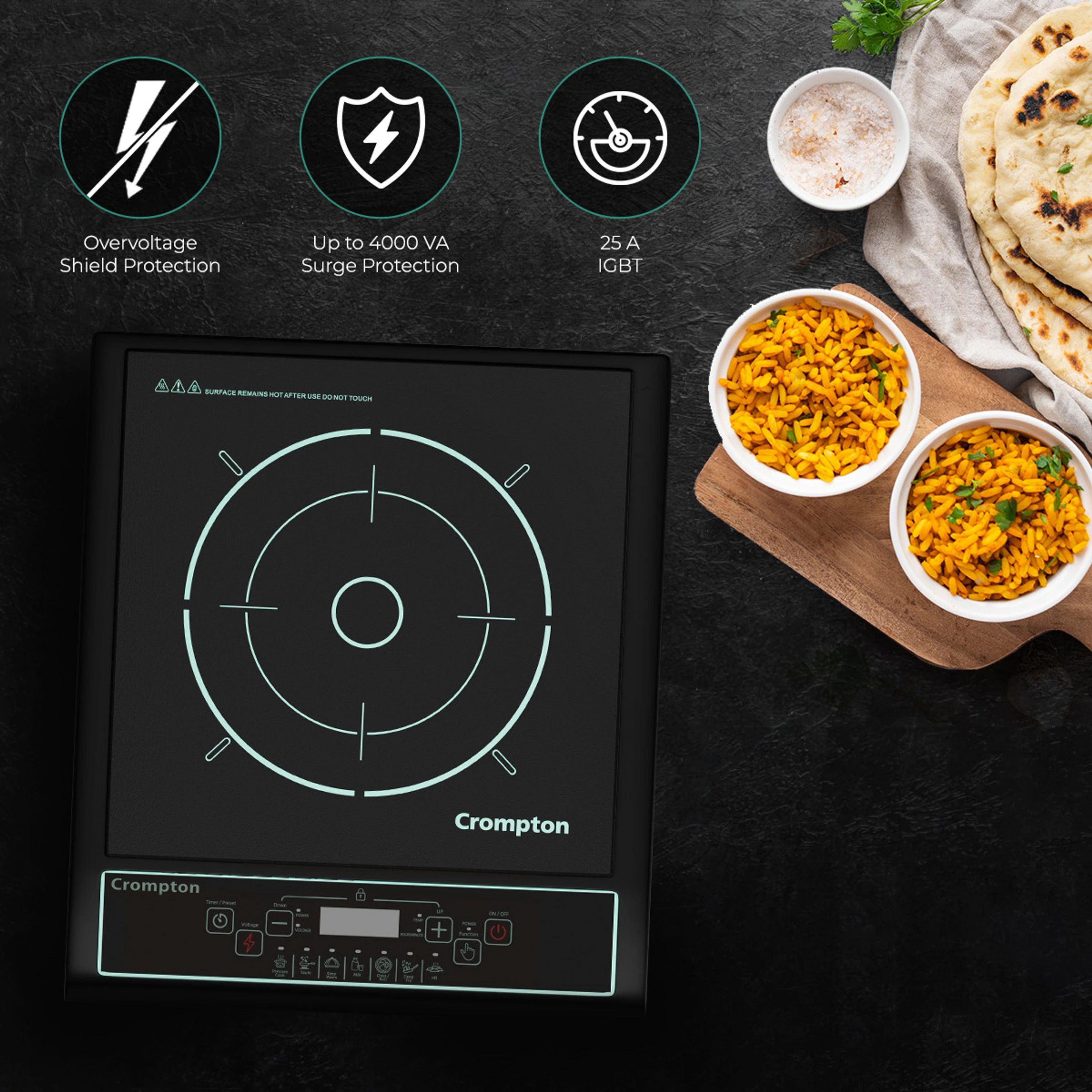 100 W Induction Cooktop Push Button, Touch Panel-image-48