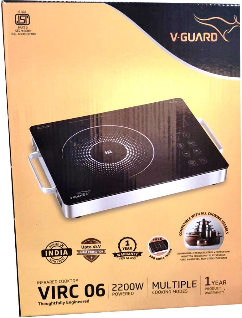 v-guard 2200 W Infrared Cooktop Touch Panel-picture-18
