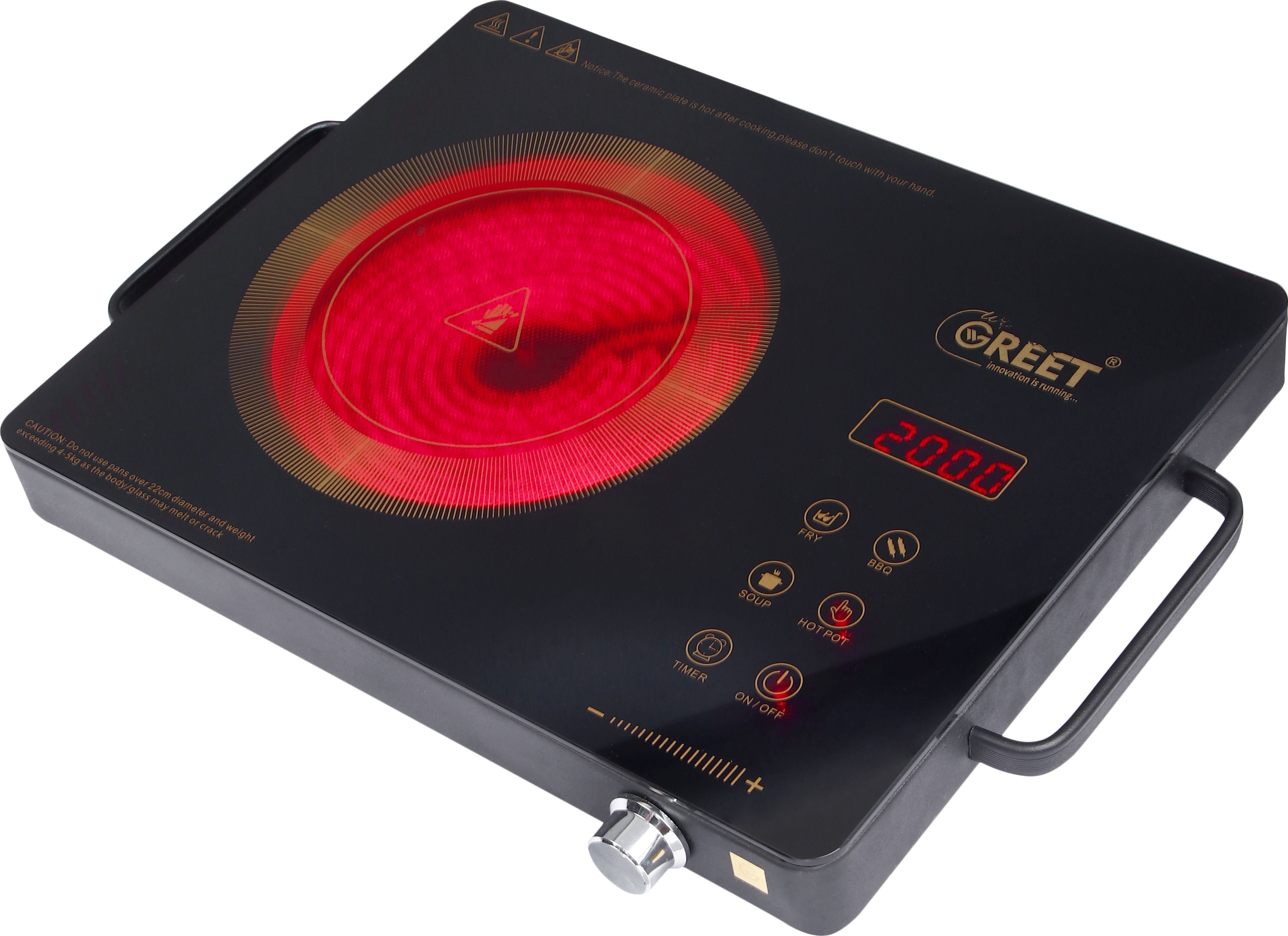 wegreet 2000 W Radiant Cooktop Touch Panel-picture-22