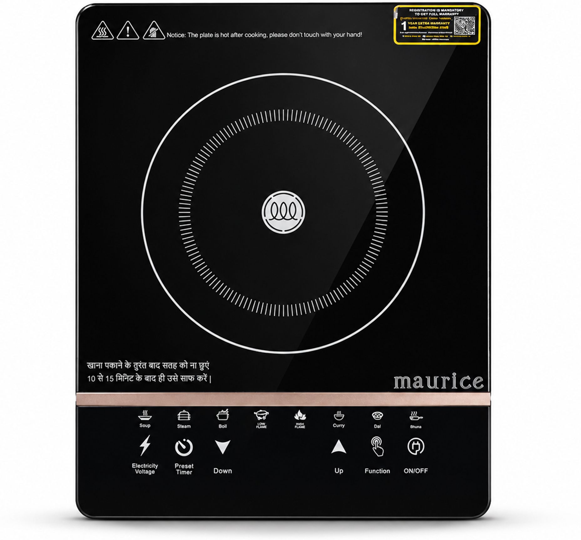 2000 W Induction Cooktop Push Button-image-36