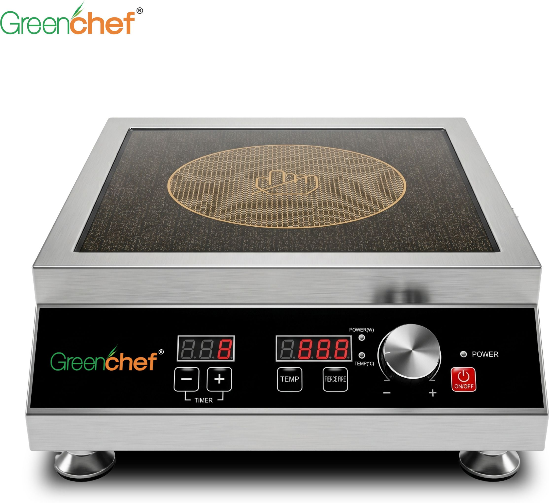 greenchef 3500 W Induction Cooktop Push Button-picture-30