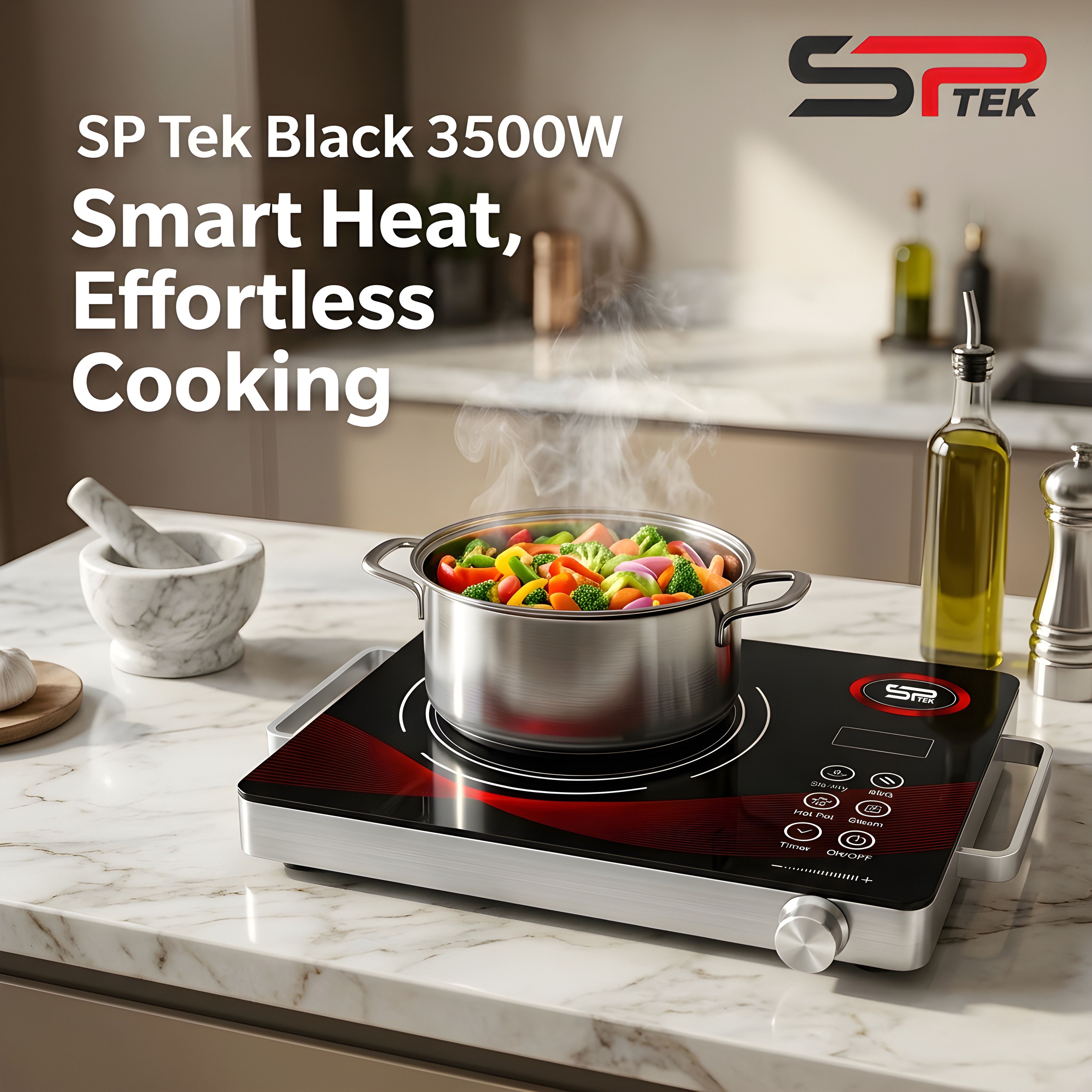 sp tek 3500 W Infrared Cooktop Touch Panel-picture-40