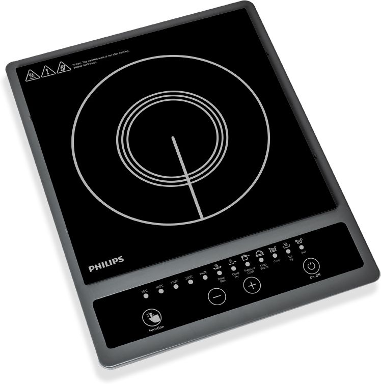 1300 W Induction Cooktop Push Button