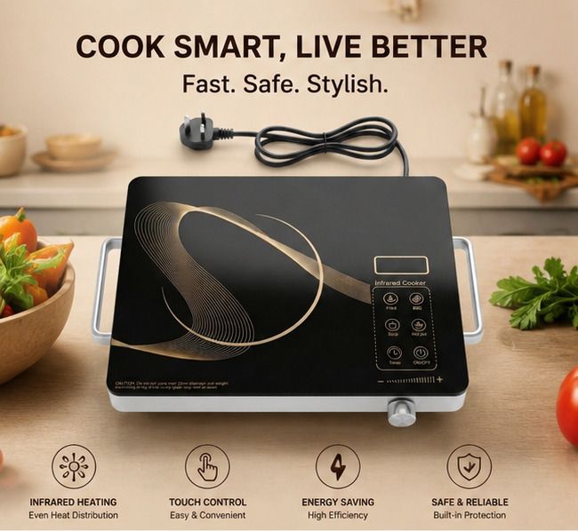 2000 W Infrared Cooktop Touch Panel-image-39