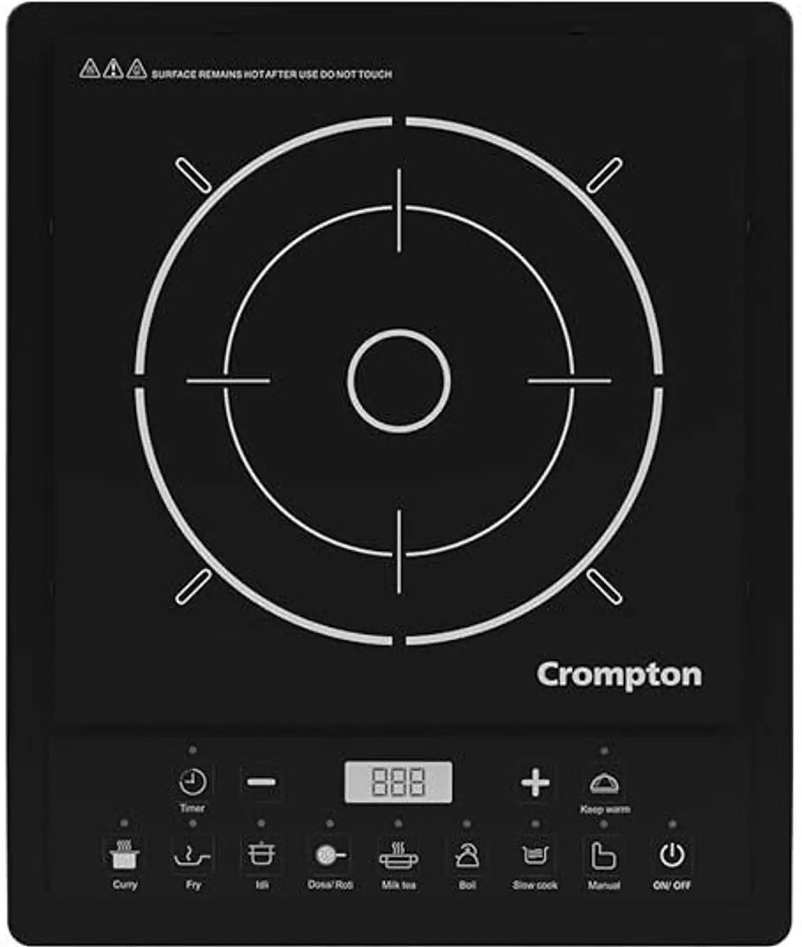 crompton 1600 W Induction Cooktop Push Button-picture-23