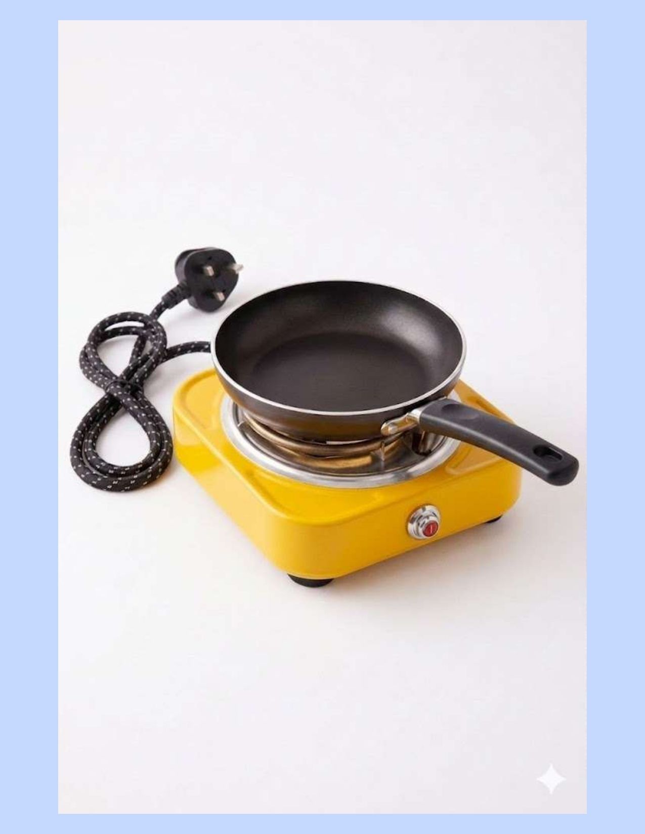 Induction Cooktop 500W Yellow Electric Cooking Heater-image-40