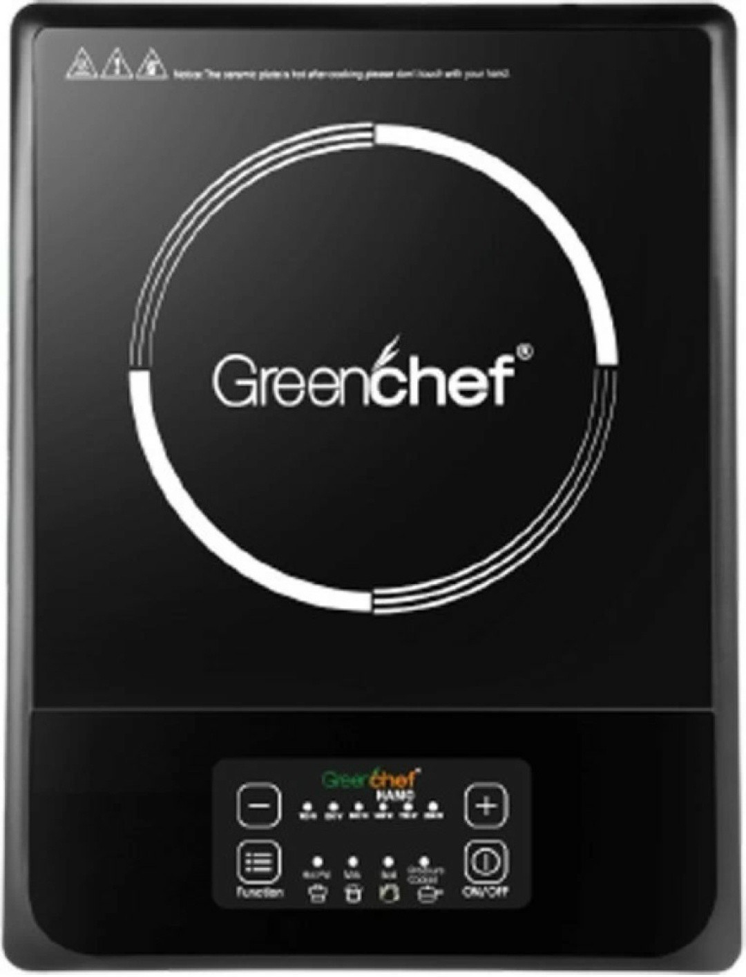 greenchef 2000 W Induction Cooktop Push Button image 1