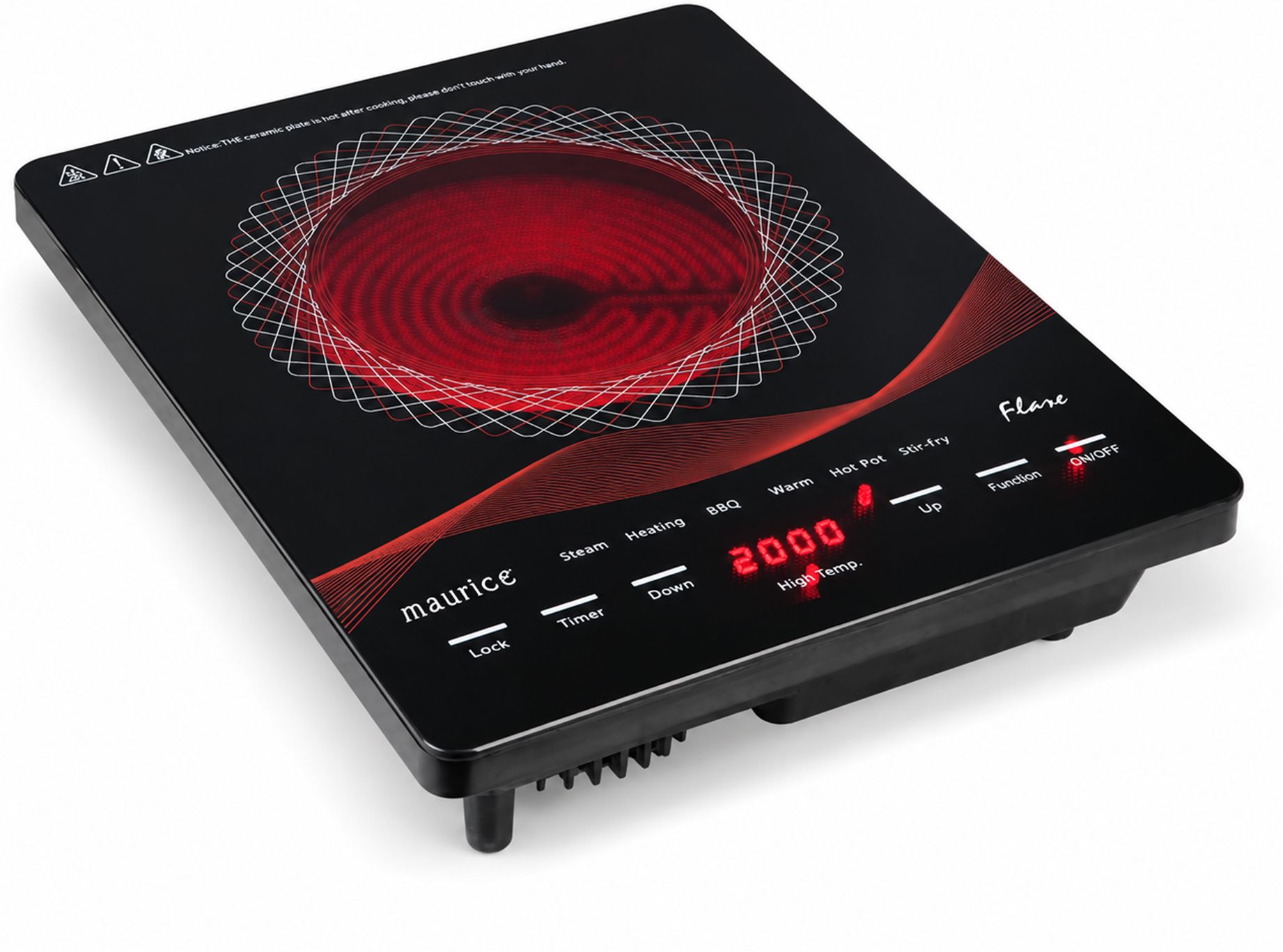 maurice 2000 W Infrared Cooktop Touch Panel-picture-14