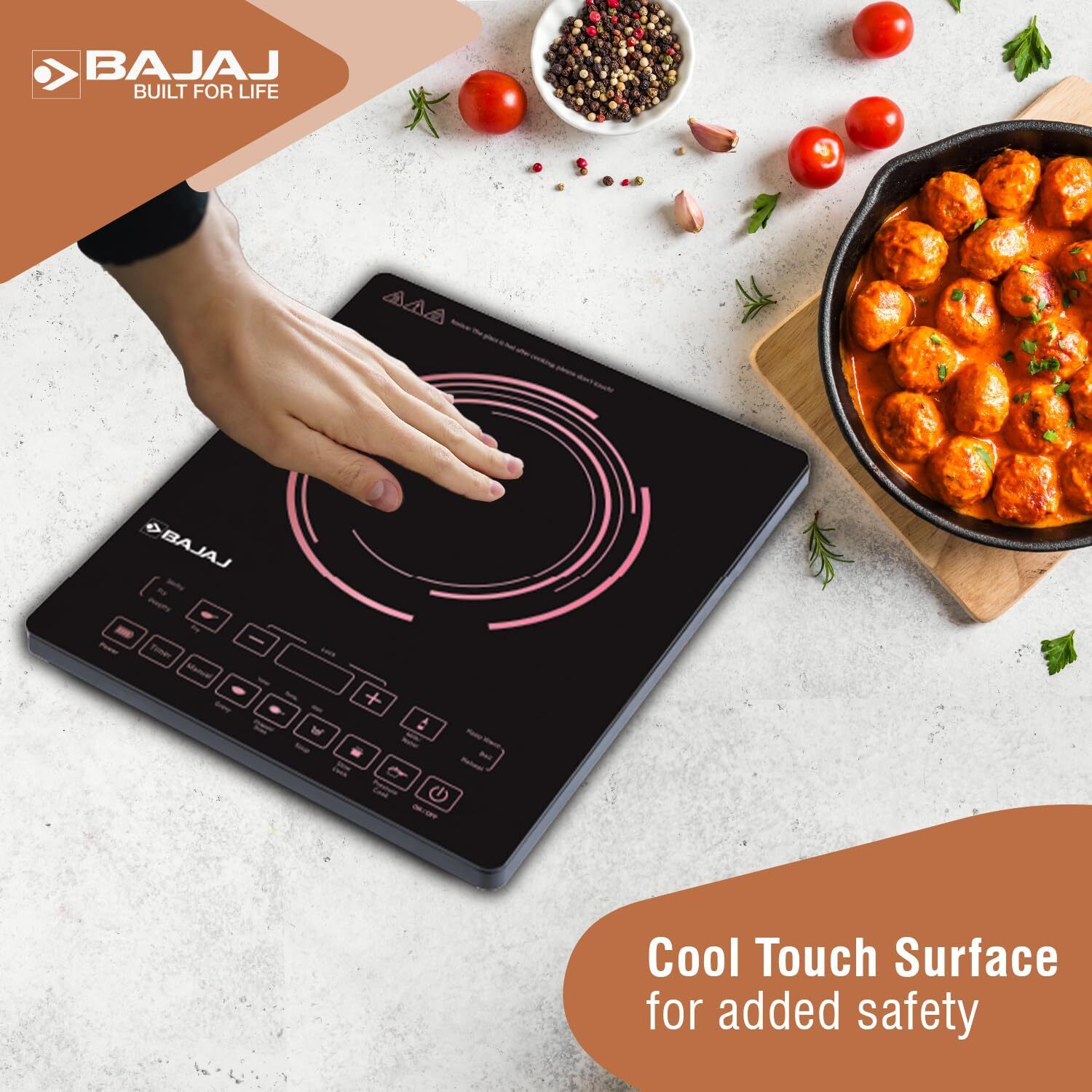 bajaj 2000 W Induction Cooktop Touch Panel-picture-22