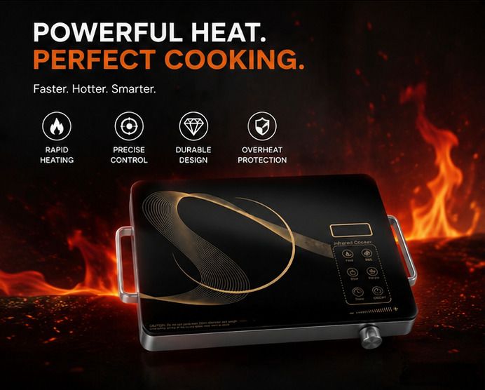 2000 W Infrared Cooktop Touch Panel-image-10