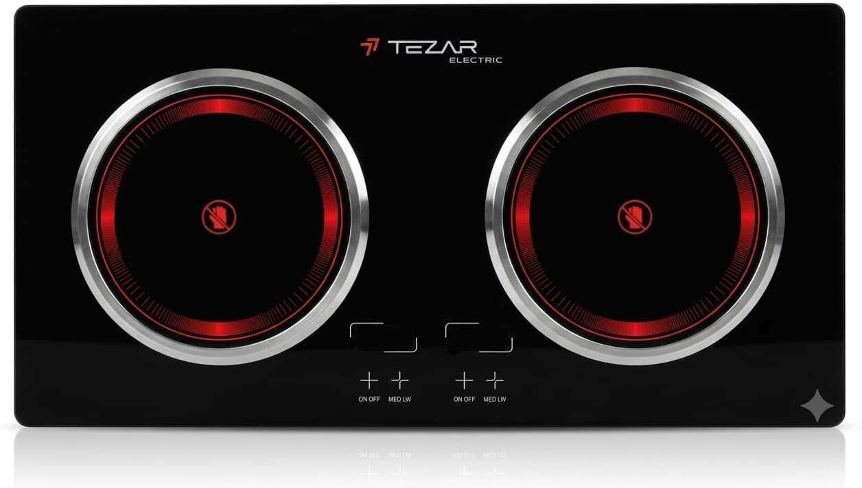 tezar electric 4000 W Infrared Cooktop Touch Panel, Jog Dial-picture-45