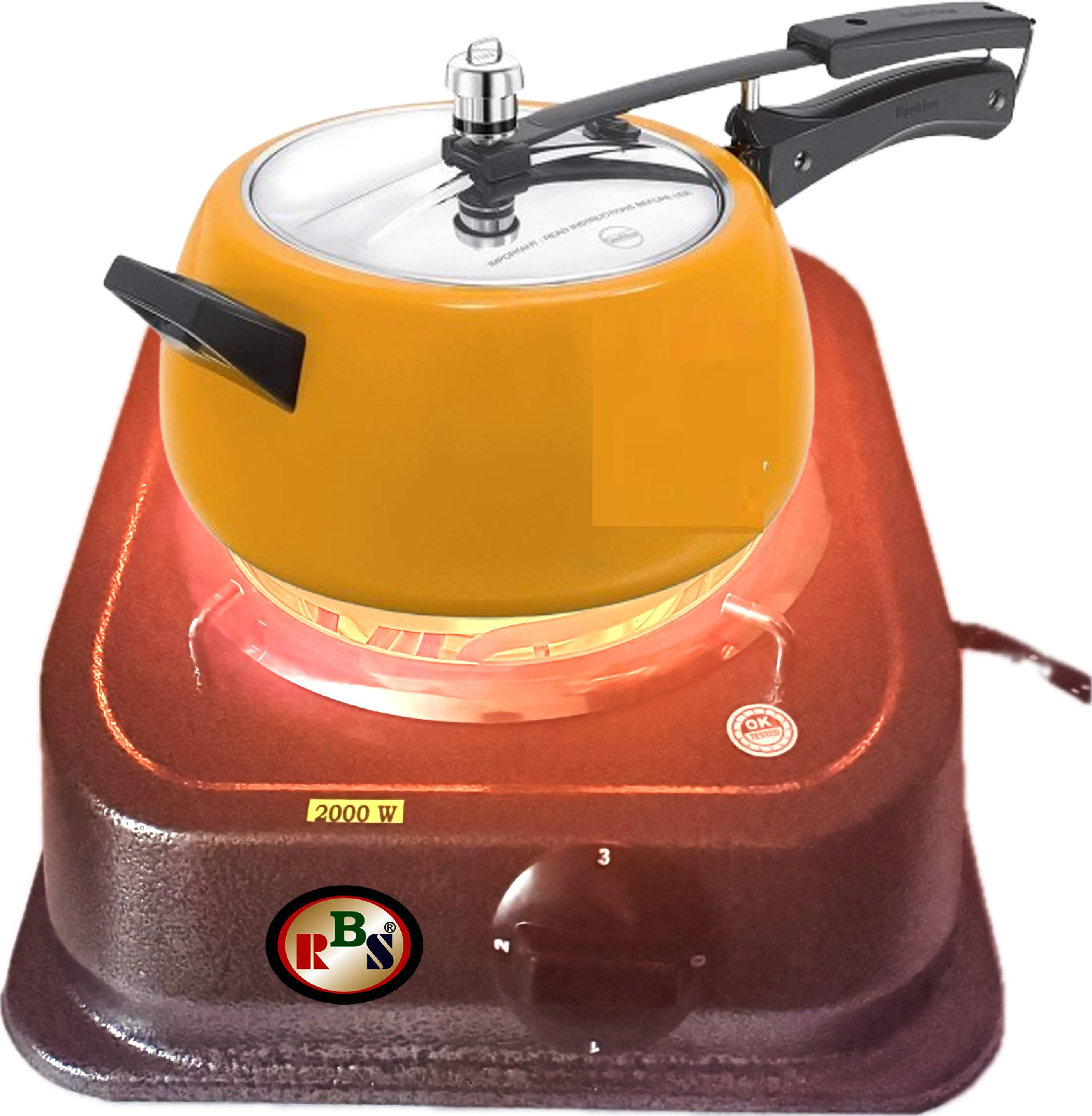 rbs 2000 W Radiant Cooktop Jog Dial, Push Button-picture-13