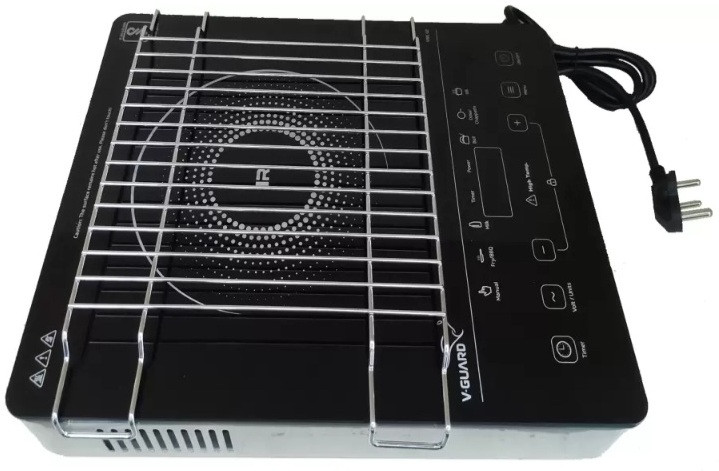 bajaj 2200 W Infrared Cooktop Touch Panel, Jog Dial image 1