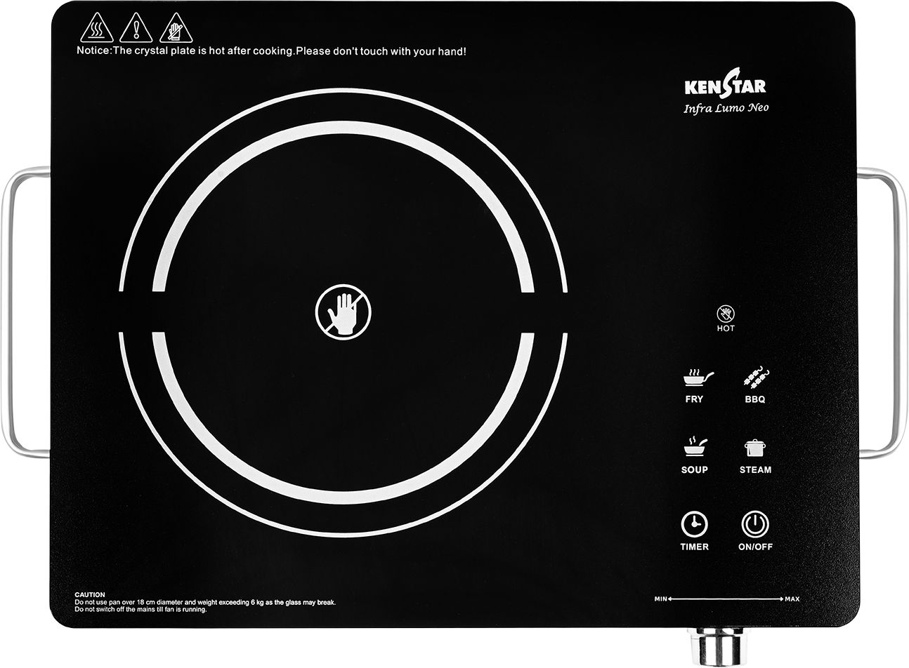 kenstar 2200 W Infrared Cooktop Touch Panel-picture-14