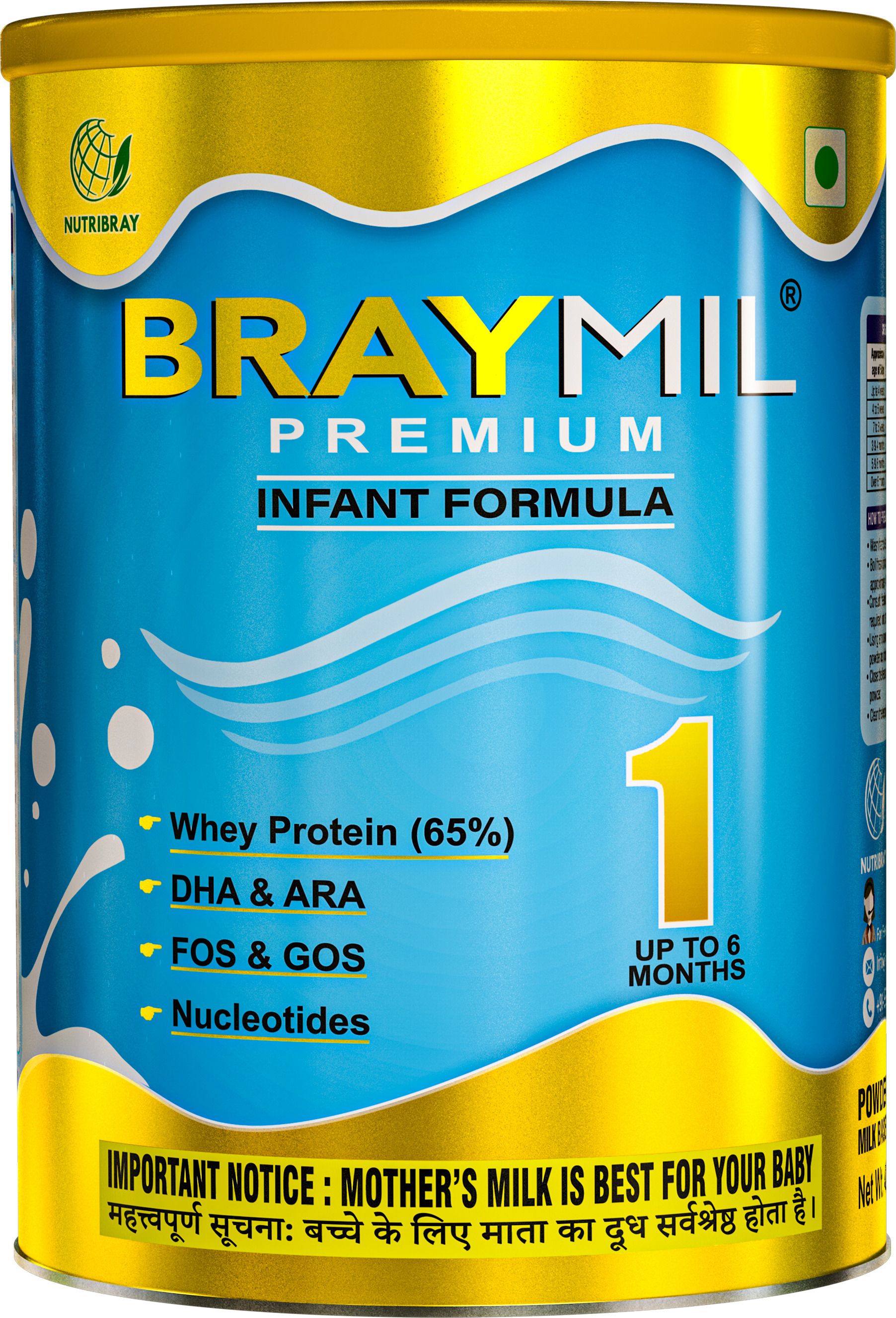 braymil Premium Infant Formula Milk Powder for Babies - Stage 1-picture-18