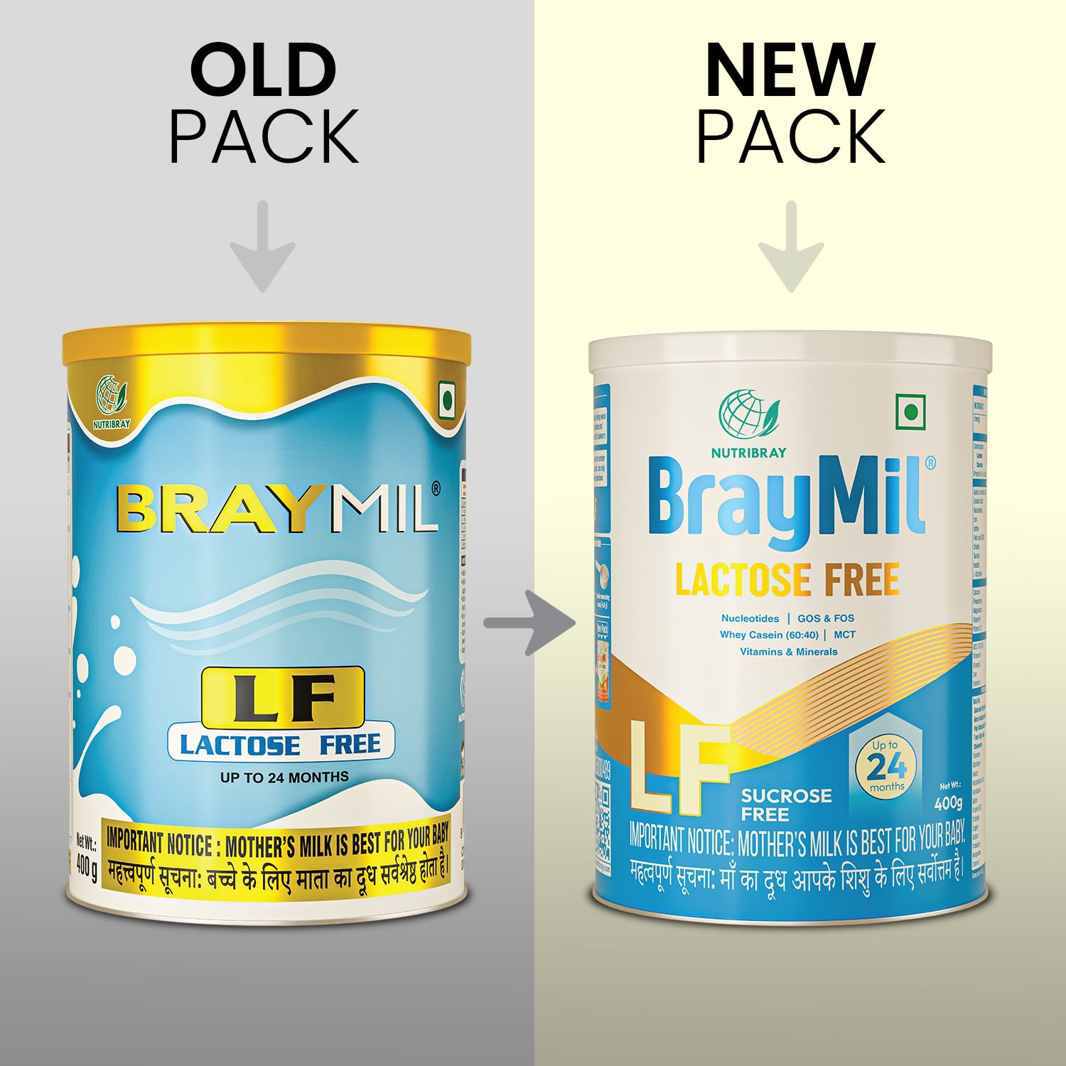Lactose Free Formula | GOS & FOS | Vitamins & Minerals | Up to 24 Months-image-3