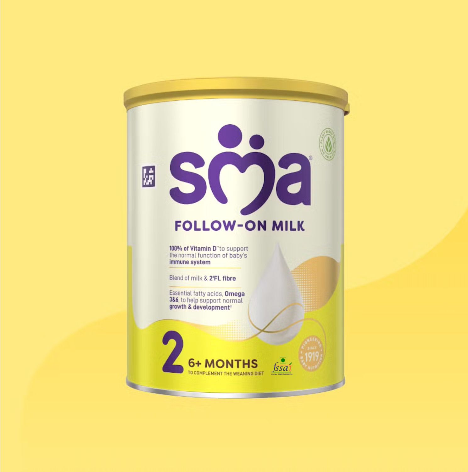 sma Follow-On Baby Milk Powder,UK-Made Infant Formula, No Fish & Palm Oil (Imported)-picture-1