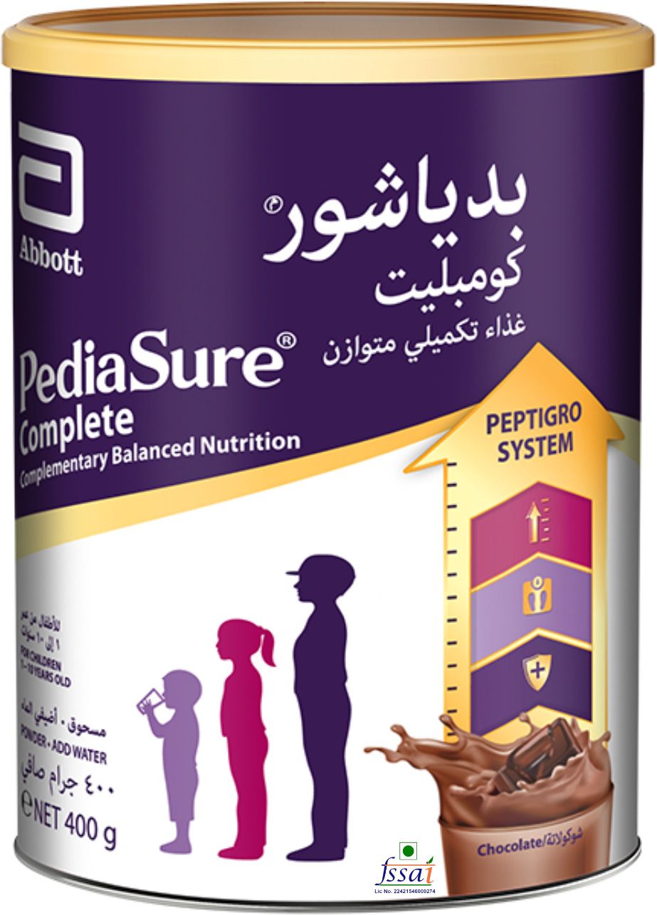 pediasure Complete Peptigro System Chocolate, UAE-made Balanced Nutrition Drink(Imported)-picture-14