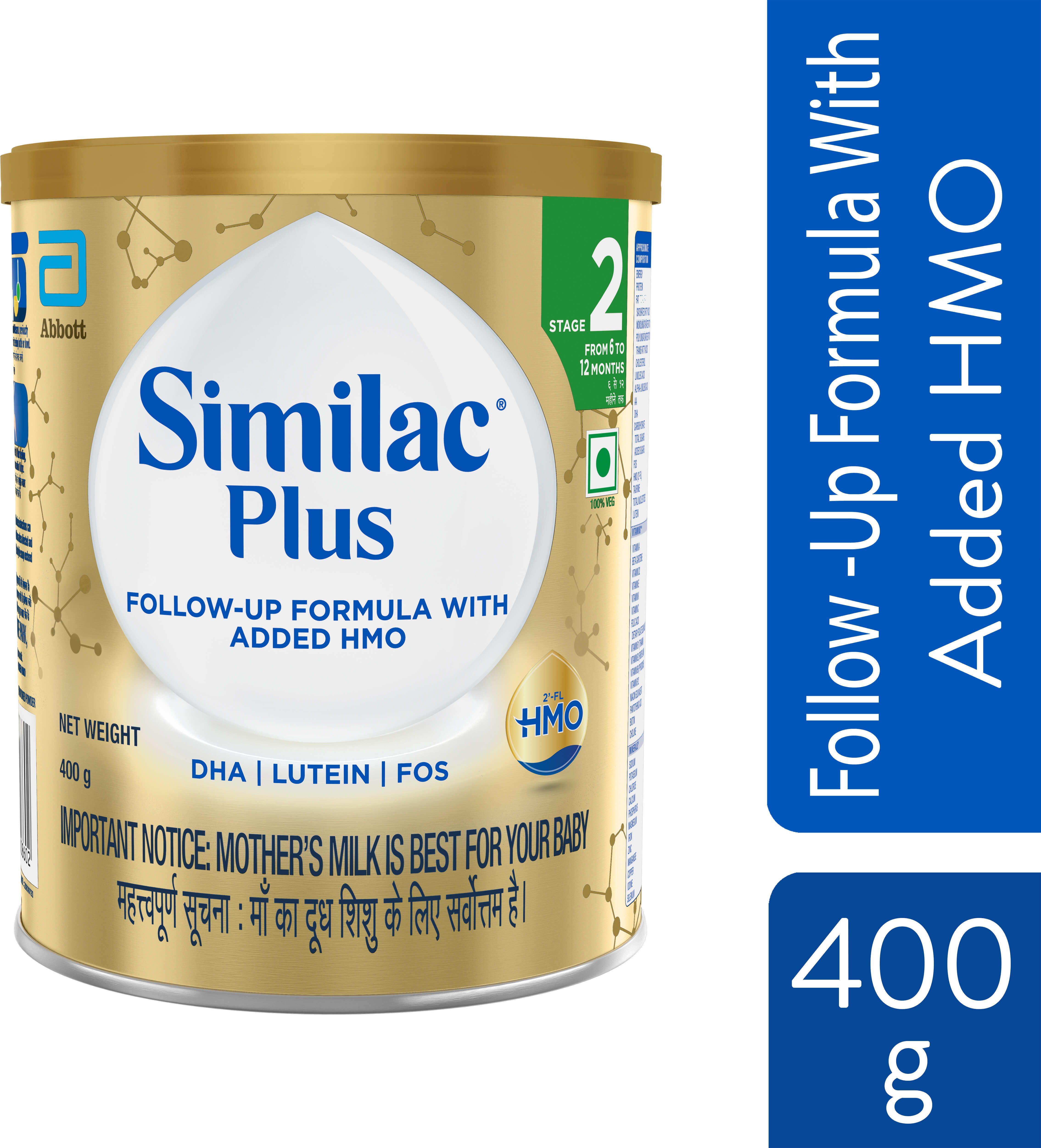 similac plus Infant Formula STAGE 2 400GM TIN (Between 6-12 months)-picture-27