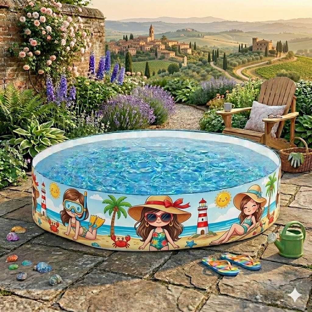 intelligent 5 Feet Non-Inflatable Kids(IND*57) Swimming Pool Inflatable Swimming Pool-picture-38