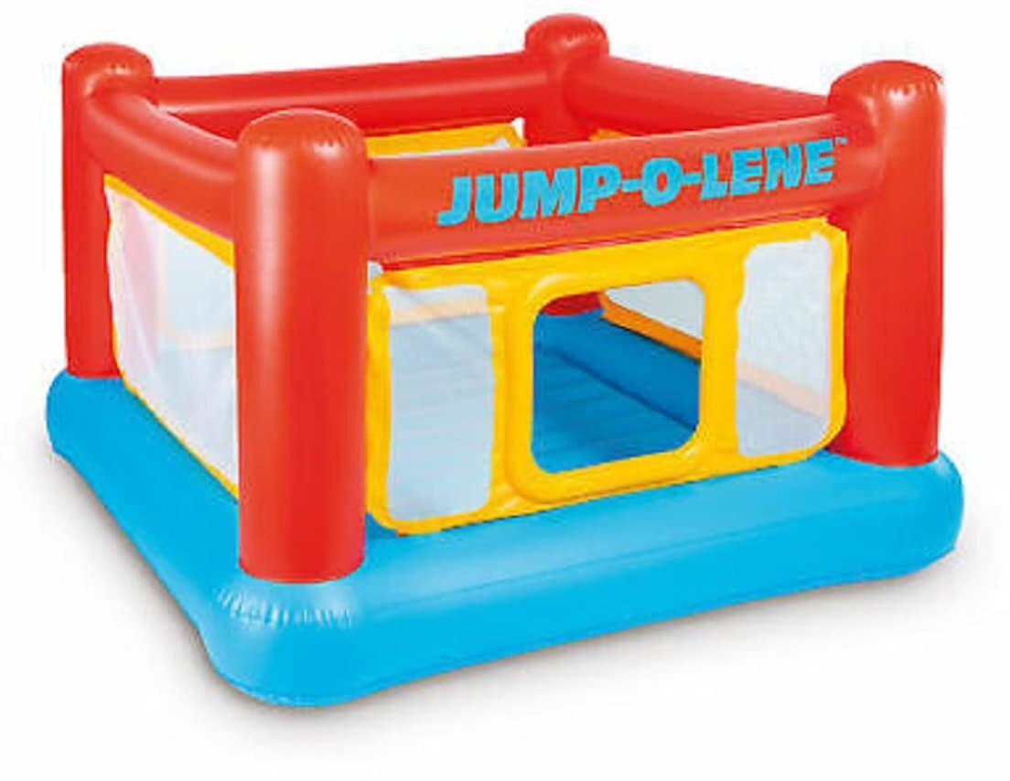Vinyl Bounce House JUMP -O-LENE Inflatable Bouncer With Free Pump Inflatable Hoppers & Bouncer