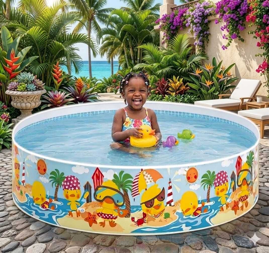 intelligent 5 Feet Kids Water Bath Tub(IND*4510) Swimming Pool Inflatable Swimming Pool-picture-1