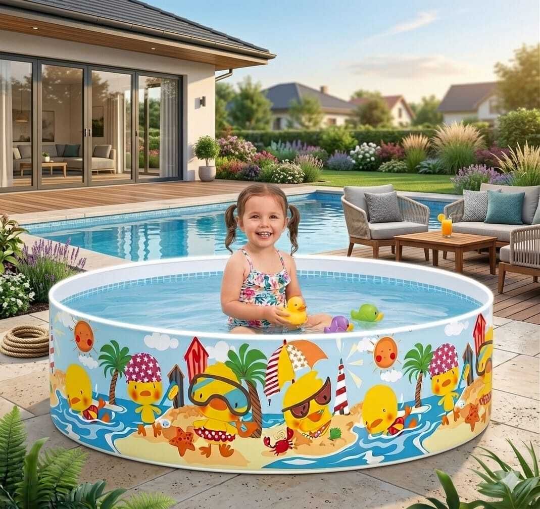 tiny tales Summer Special 5 feet Kid (IND*117)Swimming Pool Inflatable Swimming Pool-picture-21