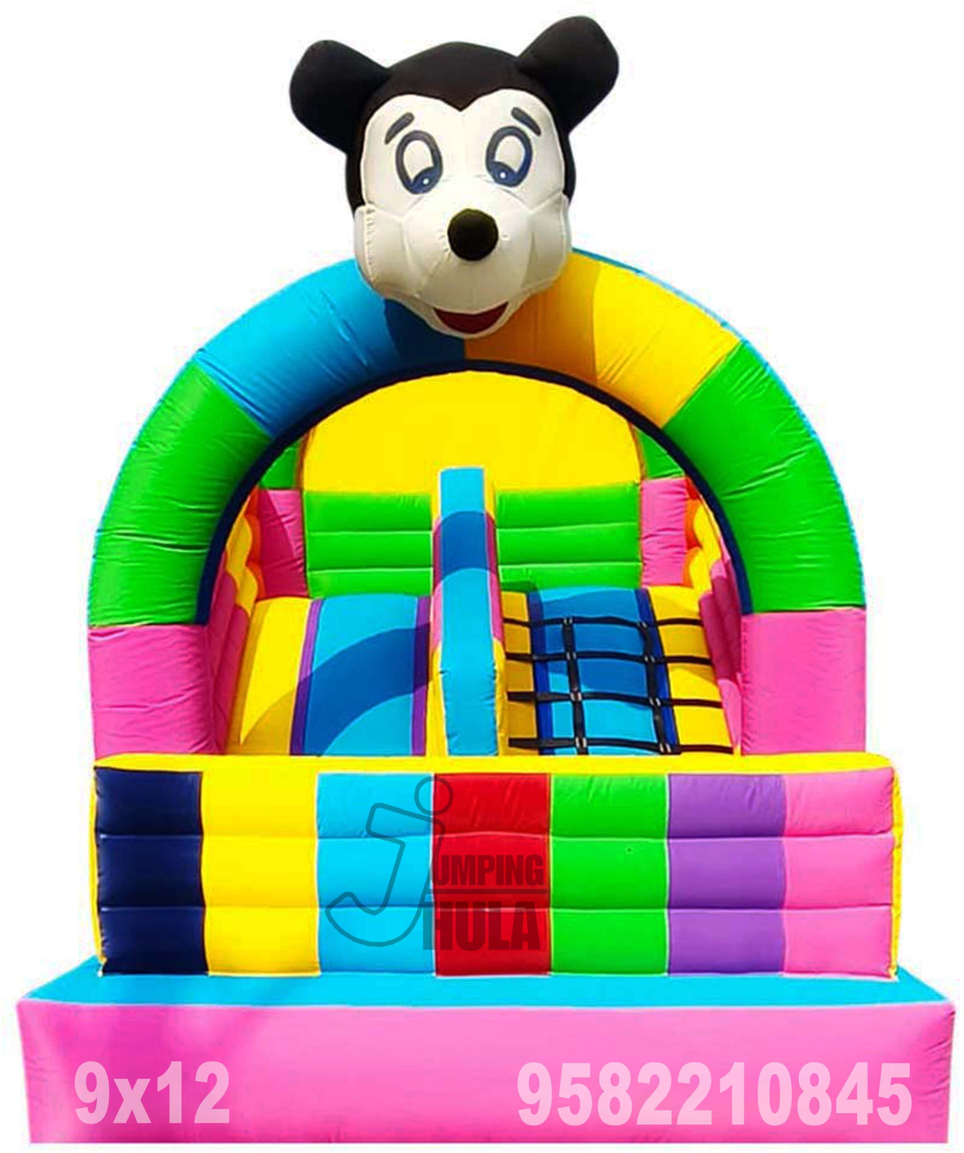 Inflatable Slide Bouncy ,Safe, Exciting Fun (9x12 Feet Size ) Inflatable Hoppers & Bouncer