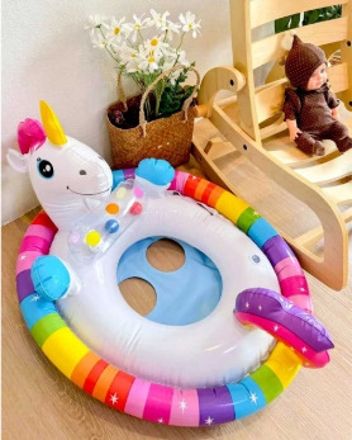 intelligent Inflatable See Me Sit Animal Kiddie Water Baby Inflatable Swimming Safety Tube-picture-13