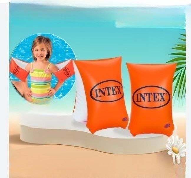 hornflow Inflatable Deluxe Arm Bands Kids Children (IND*3012) Floaties Swimming Inflatable Swimming Safety Tube-picture-46