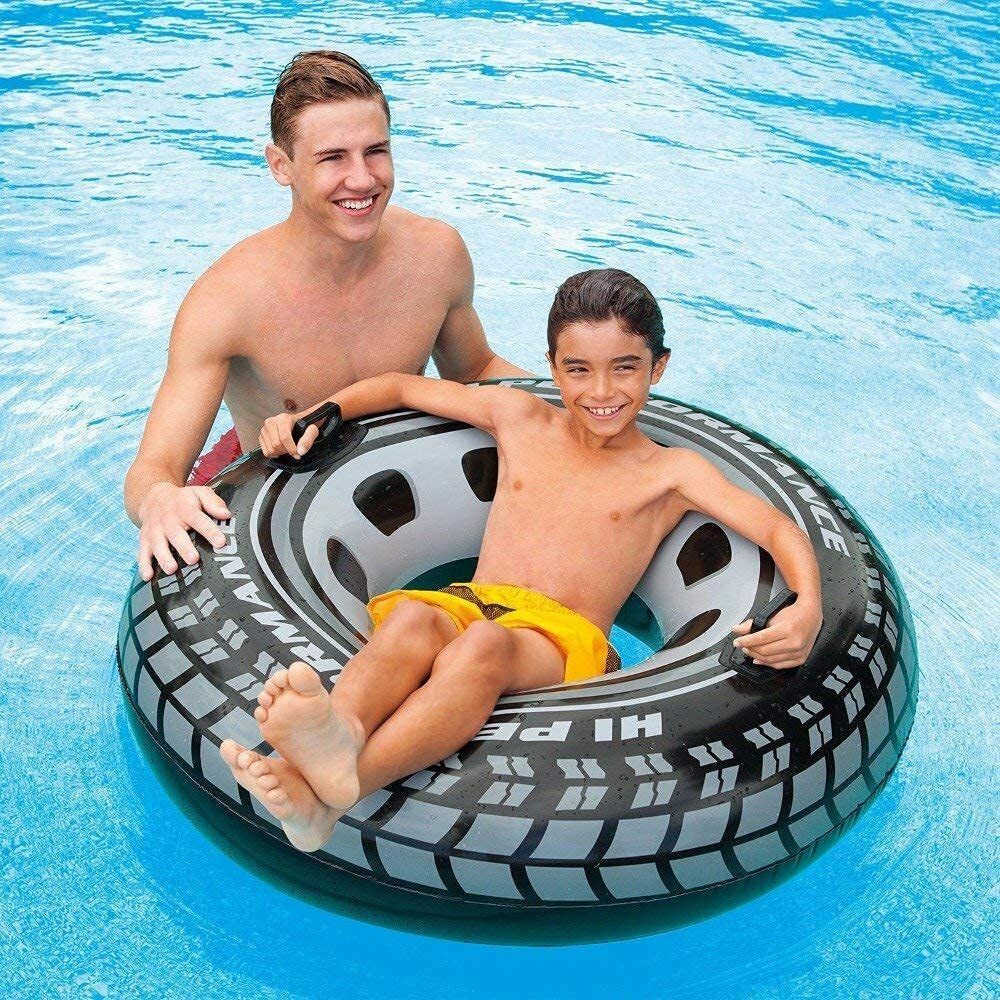 Inflatable Giant Tire Tube Float for Swimming Pool/Lake/River raft for adult,kid Swim Floatation Belt