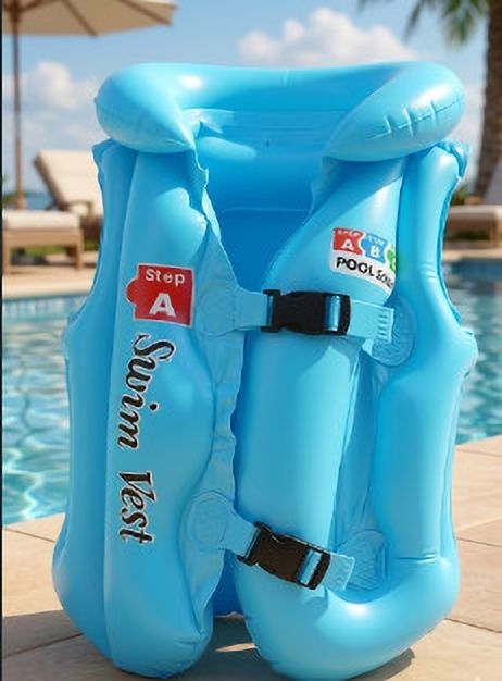 Step A Pool School Learn-to-Swim Float Jacket Inflatable Swimming Vests-image-2