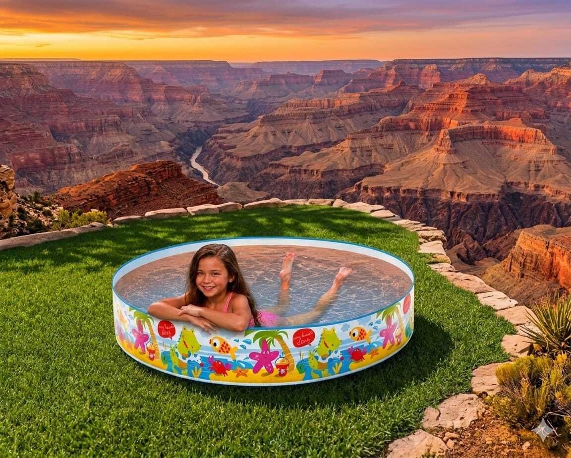 tiny tales Without Air Home Garden (IND*52)Swimming Inflatable Swimming Pool-picture-13