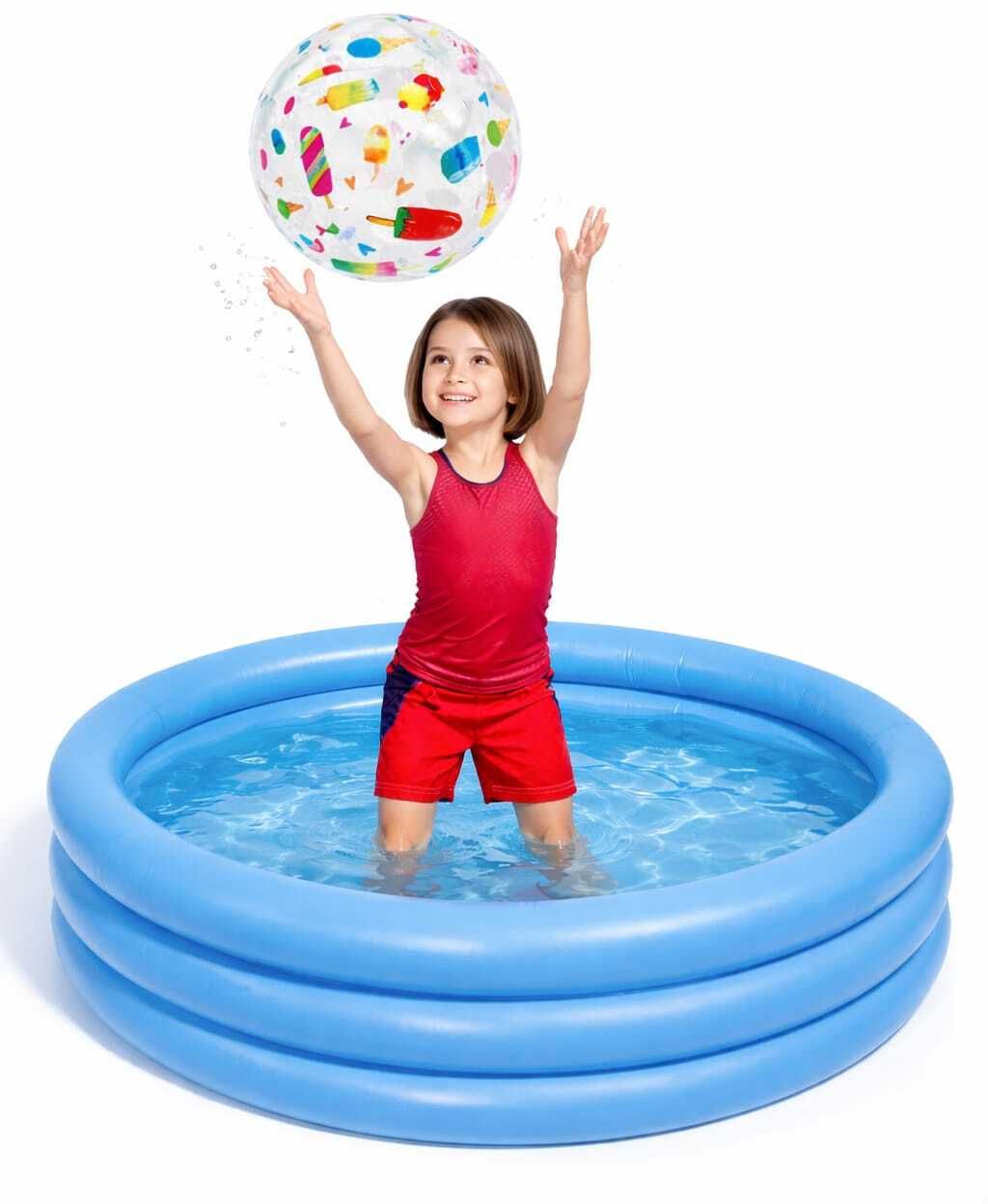 intelligent Beach Ball Inflatable Swimming (IND*9796)Pool (Pack Of Any 1 Colour) Inflatable Ball-picture-19
