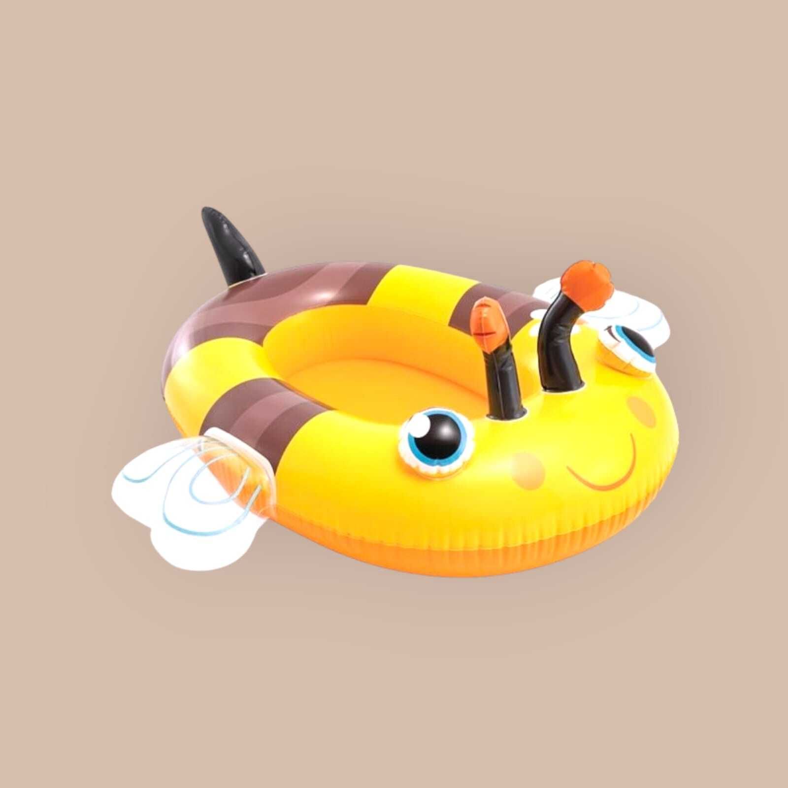 Summer Shark Ride-On Pool(IND*1832) Float for Kids Inflatable Swimming Safety Tube-image-39