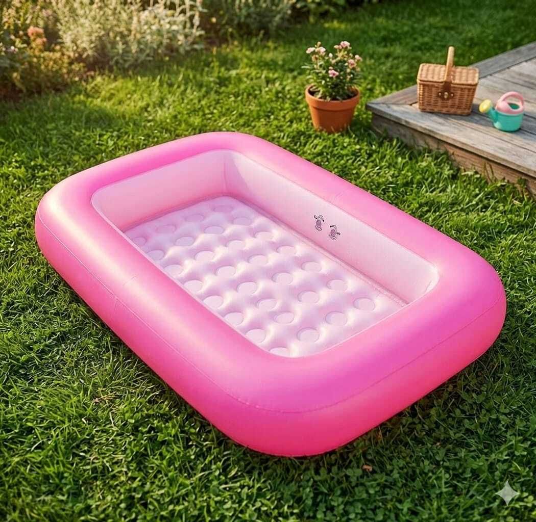 tiny tales Swimming Pool for(IND*12432) Kids 5.5 Feet Inflatable Swimming Pool-picture-34