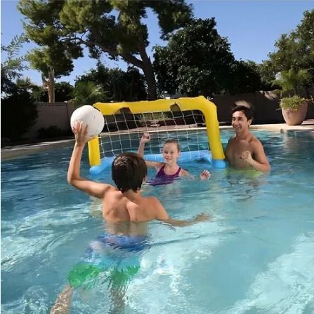 hornflow Inflatable (IND*82) Water Polo Frame Multicolor Inflatable Hoppers & Bouncer-picture-16