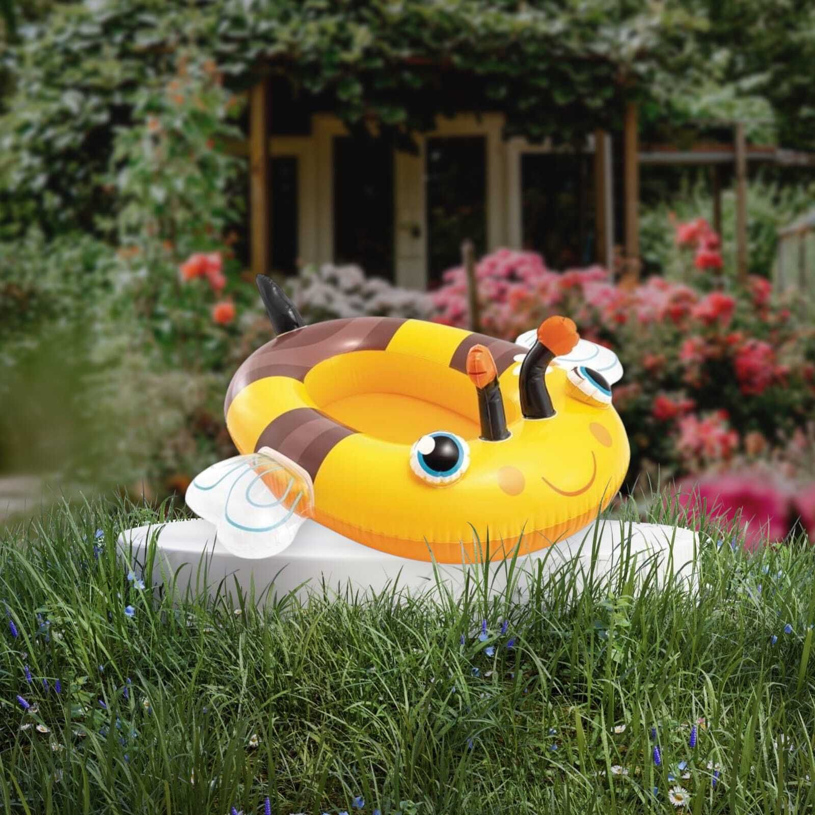 intelligent Kiddie Bee Design Inflatable(IND*70938) Pool Float Inflatable Swimming Safety Tube-picture-38