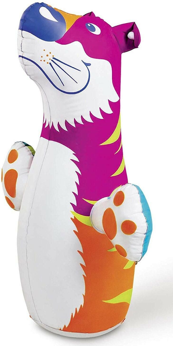 ecom bharat Inflatable PVC Hit Me 3D BOP Bags (Multicolour) Inflatable HitMe Toys-picture-23